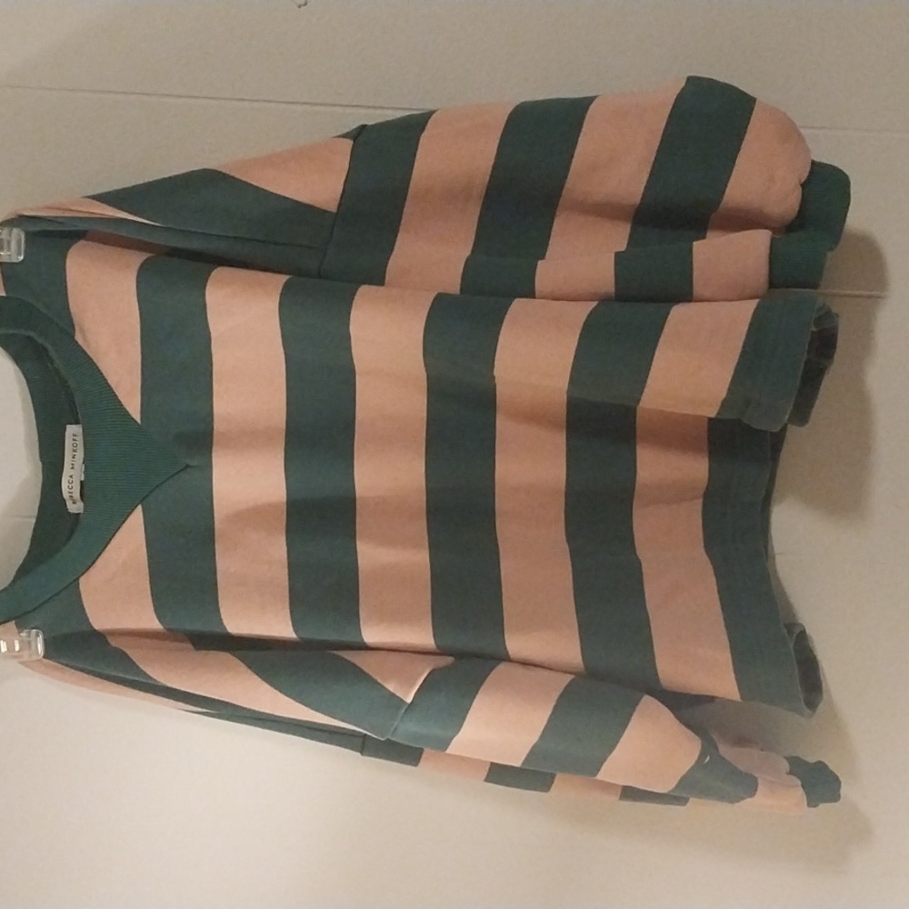 Rebecca Minkoff Rosie Bold Stripe Sweatshirt - Picture 2 of 8